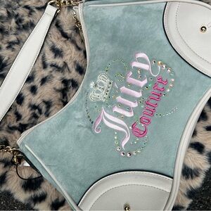 Juicy Couture Blue Crystal Shoulder bag